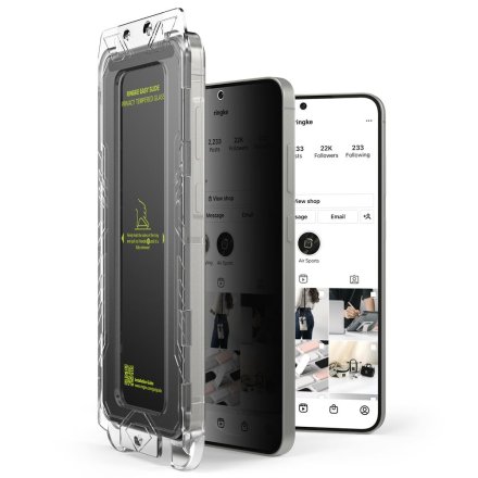 SZKŁO PRYWATYZUJĄCE RINGKE EASY SLIDE 2-PACK GALAXY S25+ PLUS PRIVACY