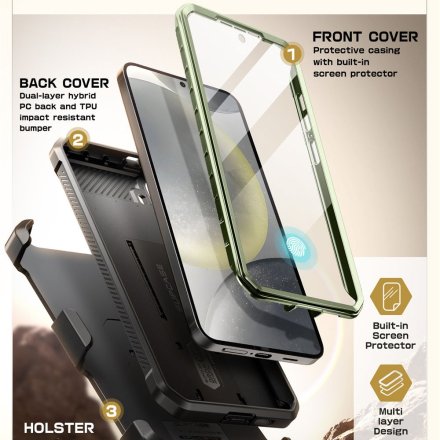 SUPCASE UNICORN BEETLE PRO 2-SET GALAXY S25 GULDAN