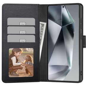 TECH-PROTECT WALLET XIAOMI REDMI NOTE 14 5G / POCO M7 PRO 5G MATTE BLACK