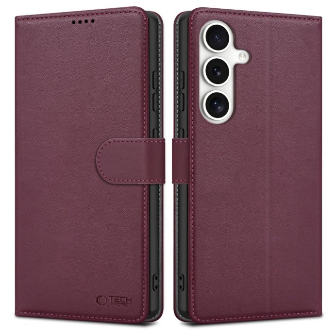 TECH-PROTECT WALLET GALAXY S25 MULBERRY