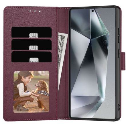 TECH-PROTECT WALLET GALAXY S25 MULBERRY