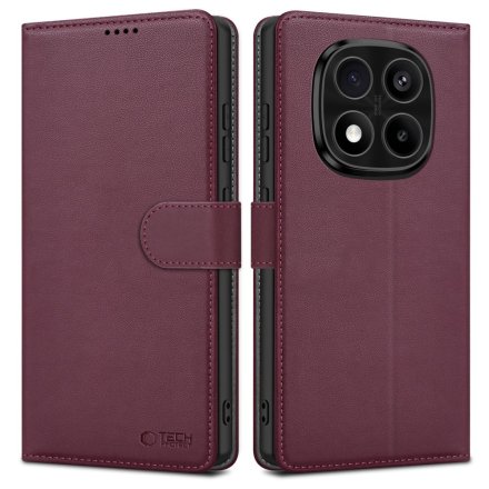 TECH-PROTECT WALLET XIAOMI REDMI NOTE 14 PRO 5G / PRO+ PLUS 5G / POCO X7 5G MULBERRY