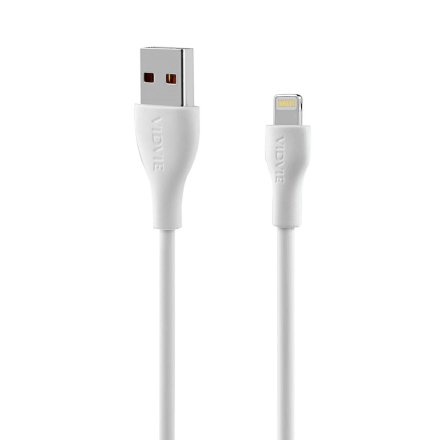 kabel vidvie usb iphone 1m bialy bulk