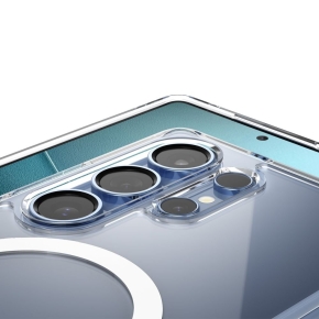 SPIGEN ULTRA HYBRID MAG MAGSAFE GALAXY S25 ULTRA CLEAR/WHITE