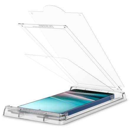 SZKŁO HYBRYDOWE SPIGEN ELITE SHIELD ”EZ FIT” HD GALAXY S25 ULTRA CLEAR