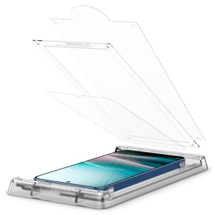 SZKŁO HYBRYDOWE SPIGEN ELITE SHIELD ”EZ FIT” HD GALAXY S25+ PLUS CLEAR