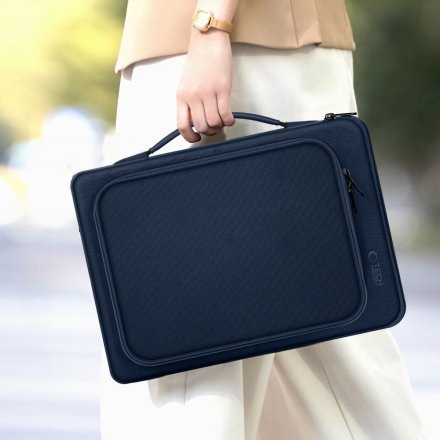 TECH-PROTECT BASIC BAG LAPTOP 15-16 NAVY BLUE