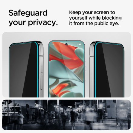 SZKŁO PRYWATYZUJĄCE SPIGEN GLAS.TR ”EZ FIT” 2-PACK GOOGLE PIXEL 9 PRO XL PRIVACY