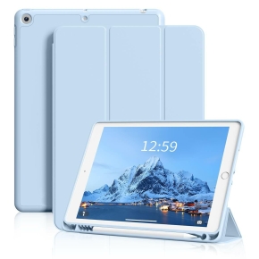 Case Small texture 1 for iPad 7/8/9 10.2" blue