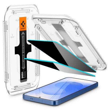 SZKŁO PRYWATYZUJĄCE SPIGEN GLAS.TR ”EZ FIT” HD 2-PACK GALAXY S24 / S25 PRIVACY