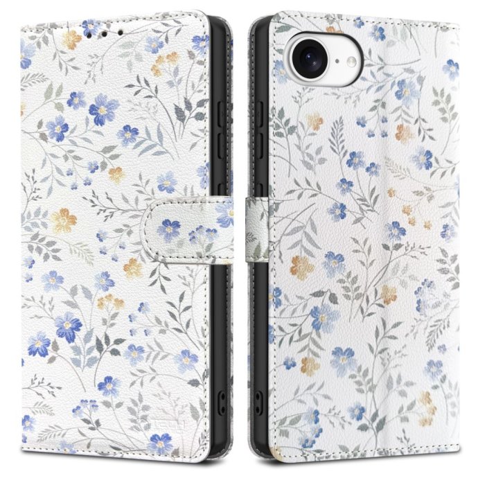 TECH-PROTECT WALLET IPHONE SE 4 2025 SPRING FLOWERS