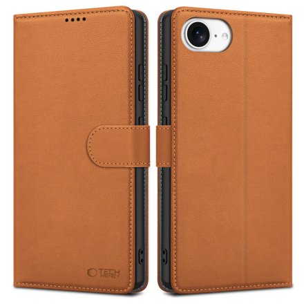 TECH-PROTECT WALLET IPHONE SE 4 2025 SADDLE BROWN