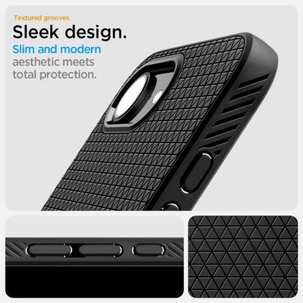 SPIGEN LIQUID AIR IPHONE 16E MATTE BLACK