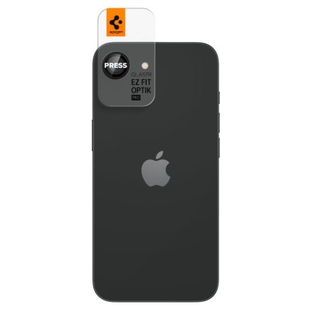 OSŁONA APARATU SPIGEN OPTIK PRO GLAS.TR ”EZ FIT” CAMERA PROTECTOR 2-PACK IPHONE 16E BLACK