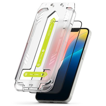 SZKŁO HARTOWANE RINGKE EASY SLIDE 2-PACK IPHONE 13 / 13 PRO / 14 / 16E CLEAR