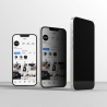 SZKŁO PRYWATYZUJĄCE RINGKE EASY SLIDE 2-PACK IPHONE 13 / 13 PRO / 14 / 16E PRIVACY