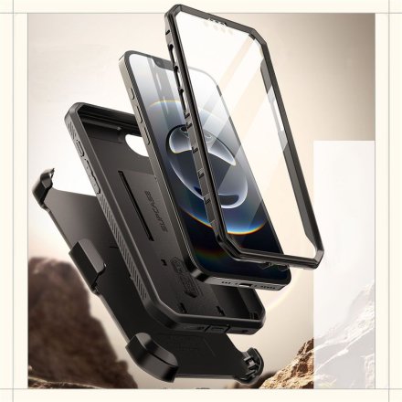 SUPCASE UNICORN BEETLE PRO IPHONE 16E BLACK