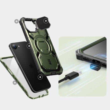 SUPCASE IBLSN ARMORBOX MAG MAGSAFE IPHONE 16E GULDAN