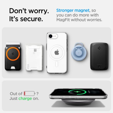 SPIGEN LIQUID CRYSTAL MAG MAGSAFE IPHONE 16E CLEAR