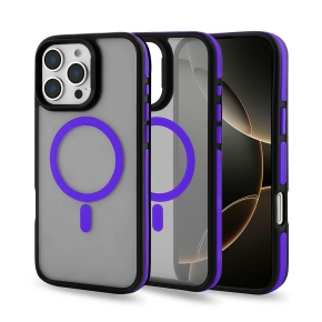 MAGARMOR Case for Apple iPhone 16 Purple