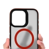 MAGARMOR Hülle für Apple iPhone 15 PRO rot