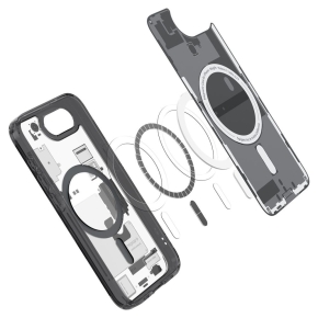 SPIGEN ULTRA HYBRID MAG MAGSAFE IPHONE 16E ZERO ONE BLACK
