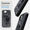 SPIGEN ULTRA HYBRID MAG MAGSAFE IPHONE 16E ZERO ONE BLACK