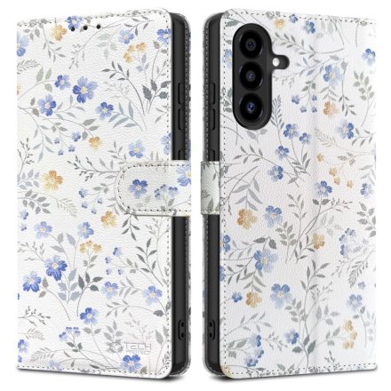 TECH-PROTECT WALLET GALAXY A26 5G SPRING FLOWERS