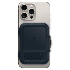 SPIGEN LOCK FIT MAGSAFE UNIVERSAL MAGNETIC CARD HOLDER METAL SLATE