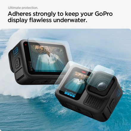 SZKŁO HARTOWANE SPIGEN GLAS.TR SLIM 2-SET GOPRO HERO 13 CLEAR