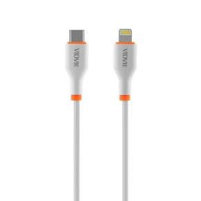 VIDVIE Type C/iPhone Cable White