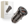 TECH-PROTECT CC01 2-PORT CAR CHARGER PD 30W / QC3.0 BLACK