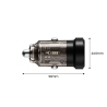 TECH-PROTECT CC03 2-PORT CAR CHARGER PD 30W / QC3.0 BLACK