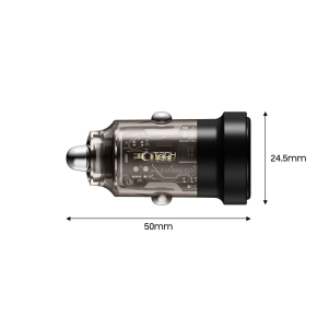TECH-PROTECT CC03 2-PORT CAR CHARGER PD45W/QC3.0 BLACK