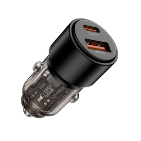 TECH-PROTECT CC03 2-PORT CAR CHARGER PD 95W / QC3.0 BLACK