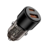 TECH-PROTECT CC03 2-PORT CAR CHARGER PD 95W / QC3.0 BLACK