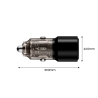 TECH-PROTECT CC03 2-PORT CAR CHARGER PD 100W BLACK