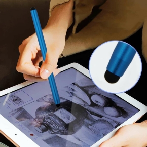 rysik aluminium touch screen pen niebieski