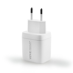 VIDVIE PLE267 1xUSB + 1xType C 3A PD 20W Netzladegerät weiß