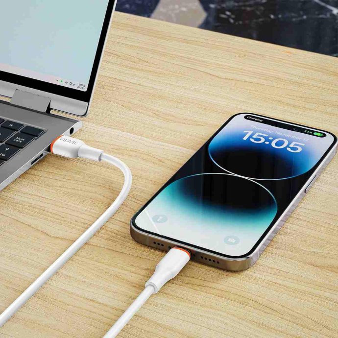 kabel vidvie cb4031 usbiphone 3m bialy
