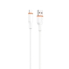 Cable VIDVIE CB4031 USB/iPhone 3A 2m white