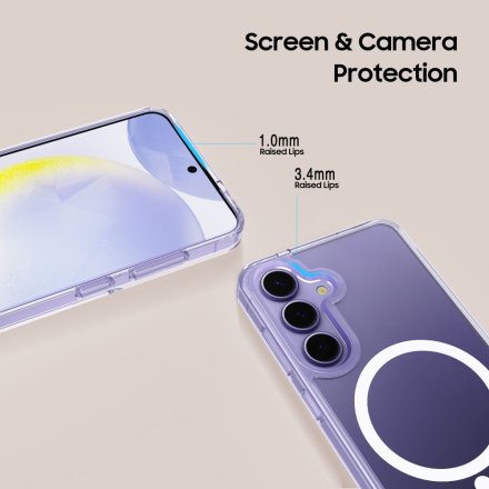 TECH-PROTECT FLEXAIR HYBRID MAGSAFE GALAXY S25 EDGE CLEAR