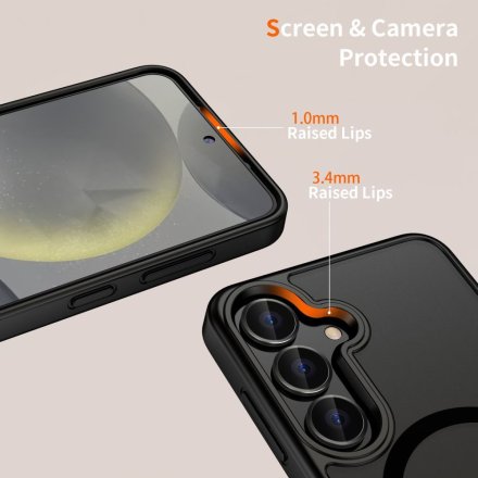 TECH-PROTECT MAGMAT MAGSAFE GALAXY S25 EDGE MATTE BLACK