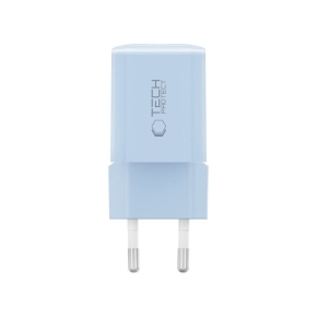 TECH-PROTECT NCM33W 2-PORT NETWORK CHARGER PD33W/QC3.0 BABY BLUE