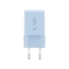 TECH-PROTECT NCM33 2-PORT NETWORK CHARGER PD 33W / QC3.0 BABY BLUE