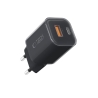 TECH-PROTECT NCM33 2-PORT NETWORK CHARGER PD 33W / QC3.0 BLACK