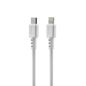 Kabel VIDVIE Type C/iPhone biały