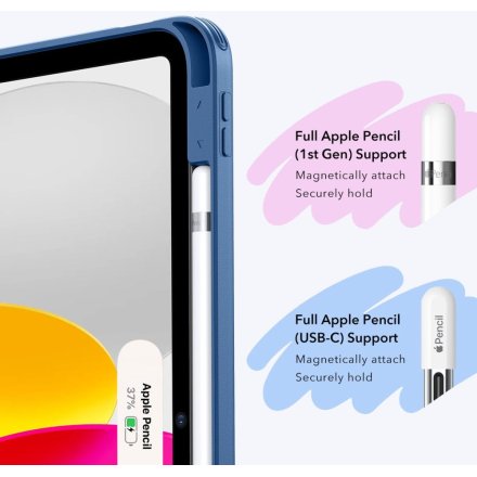 ESR FLIP HYBRID IPAD 10.9” 10 / 2022 / 11” 11 / 2025 NAVY BLUE