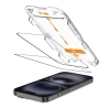 SZKŁO HARTOWANE TECH-PROTECT QUICK SET+ 2-PACK IPHONE 15 / 16 BLACK