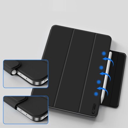 TECH-PROTECT SMARTCASE MAGNETIC IPAD 10.9" 10 / 2022 / 11" 11 / 2025 BLACK